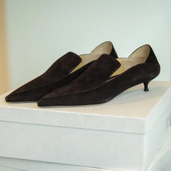 New Brown Suede Shoes – Comfortable Shoes for Women - Picture 5 of 9